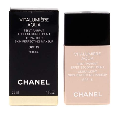 chanel vitalumiere aqua sample uk|Chanel vitalumiere aqua 20 beige.